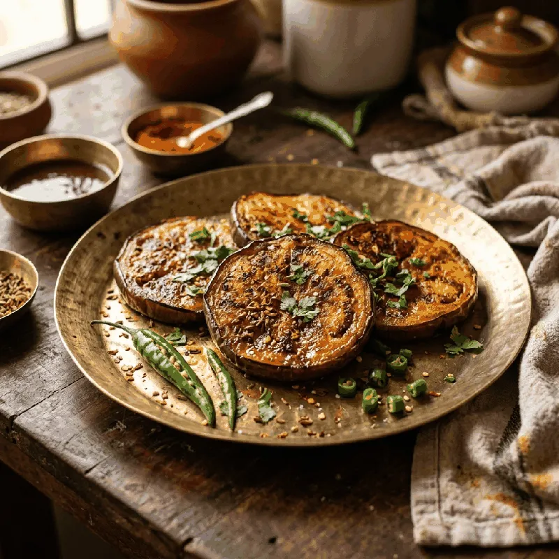 Begun Bhaja with Mustard Oil placeholder